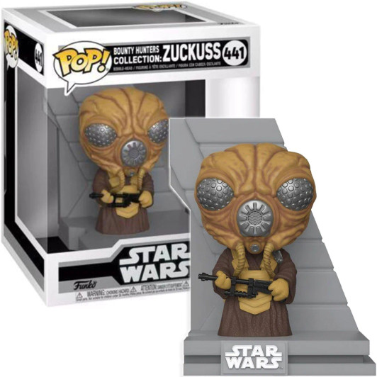 Funko Pop! Star Wars: Bounty Hunters Collection- Zuckuss #441