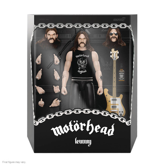 Super7 Ultimates Motorhead Lemmy V1 Action Figure