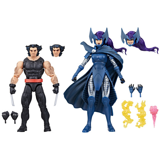 Hasbro Marvel Legends X-Men Gambit, Banshee, Psylocke 6