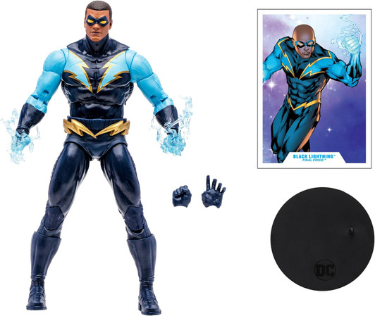 Mcfarlane DC Multiverse Gold Label Black Lightning 7" action figure