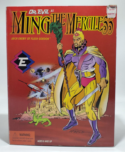 Playing Mantis Dr. Evil as Ming The Merciless Action figure