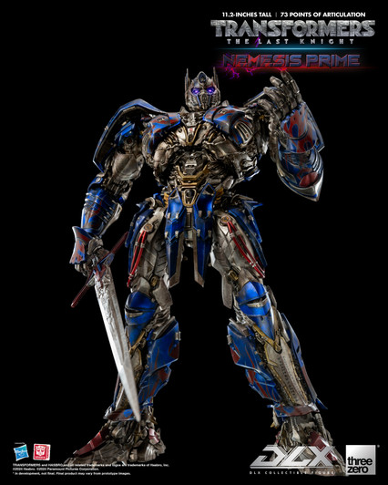TRANSFORMERS THE LAST KNIGHT DLX NEMESIS PRIME ACTION FIGURE
