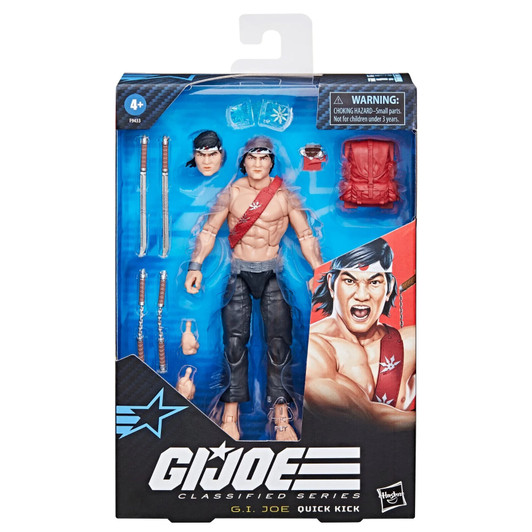 Hasbro GI Joe Classified Quick Kick 6in Action Figure