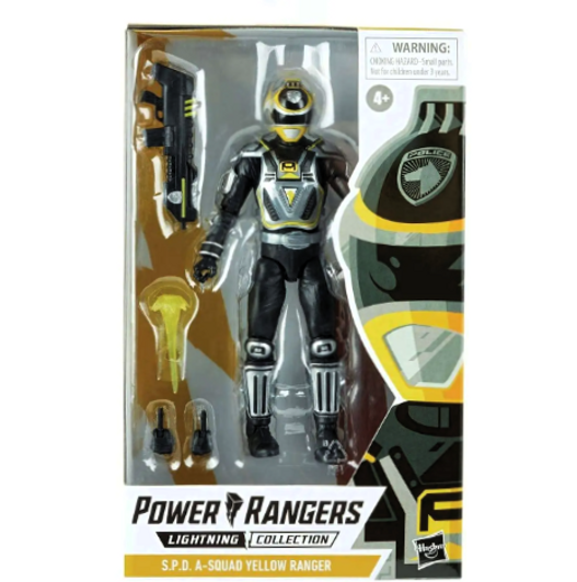 Hasbro Power Rangers Lightning Collection S.P.D. A-Squad Yellow Ranger  6-Inch action figure