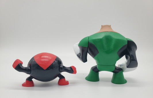 DC Universe Action League Kilowog and Zilius Zox (no package)