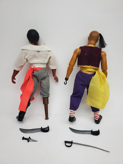 Mattel Fighting Furies Hook and Captain Pegleg action figure set