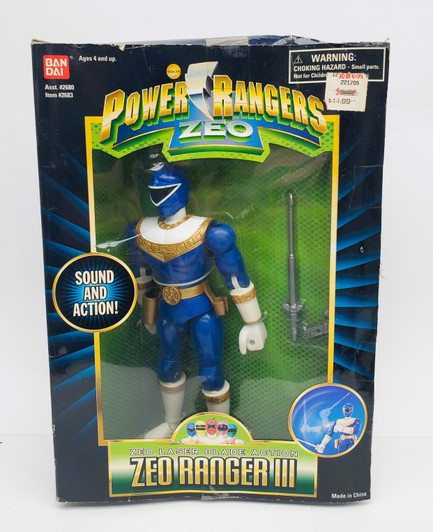 Bandai (1995) Power Rangers ZEO Zeo Ranger III action figure