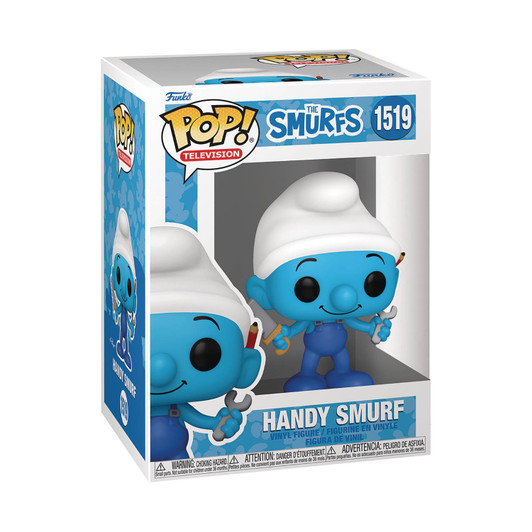Funko Pop! Animation: Smurfs Handy Smurf #1519
