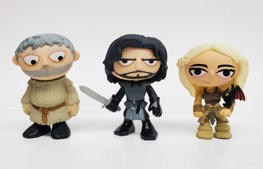 Funko Game of Thrones Mystery Minis Lot of 3 figures (no package)