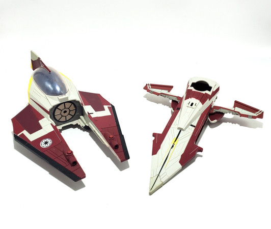 Hasbro Star Wars Clone Wars Ahsoka's Jedi Starfighter (No package)