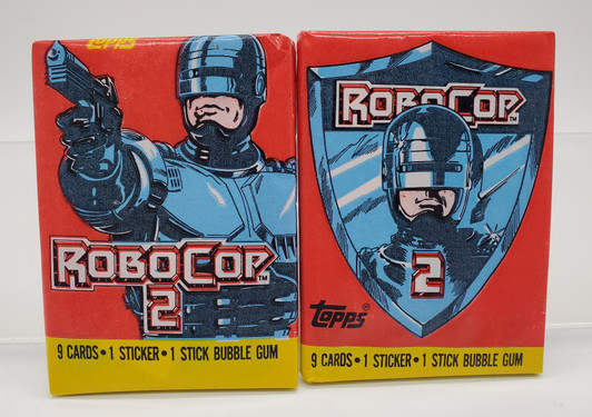 Topps  RoboCop 2 (1979) Trading cards Wax pack set