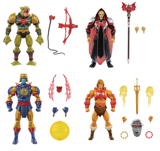 Mattel MOTU Masterverse Wave 13 set of 4 action figures
