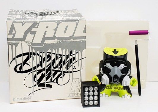 KidRobot Depth FATCAP Green Urban Art Vinyl Figure