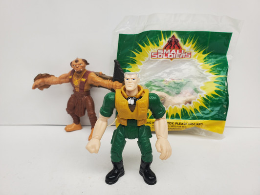 Burger King (1998) Small Soldiers figure lot  Chip Hazard, Archer, Ocula