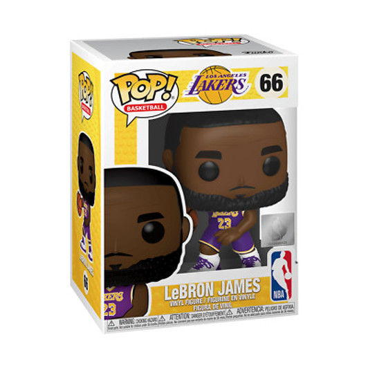 Funko Pop! Basketball: Los Angeles Lakers LeBron James #66
