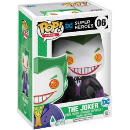 Funko Pop! Heroes: DC Super Heroes The Joker (black suit) (Walgreens exclusive) #06