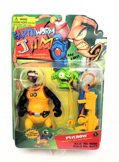 Playmates Earthworm Jim Psycrow Action Figure