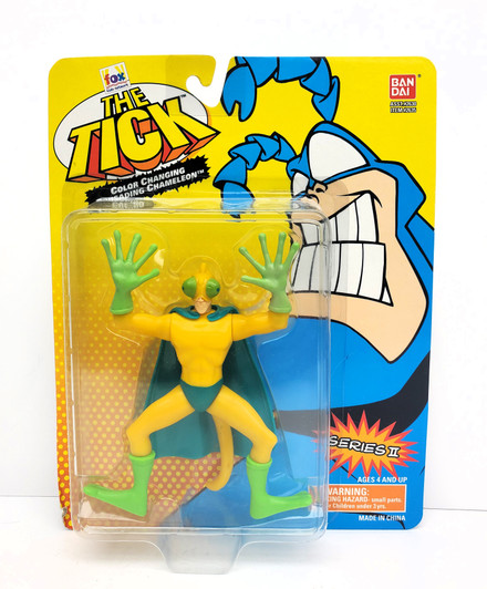 Bandai The Tick Crusading Chameleon Action Figure