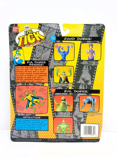 Bandai The Tick Crusading Chameleon Action Figure