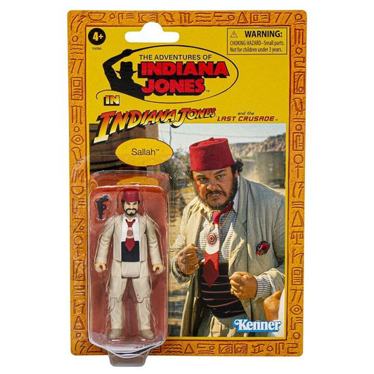 Indiana Jones Retro Collection Sallah 3.75" action Figure