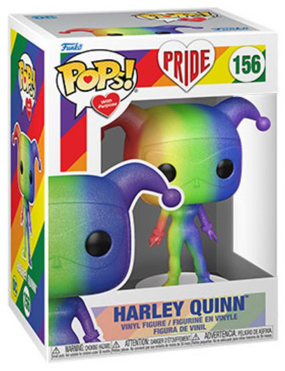Funko Pop! PRIDE: Harley Quinn #156