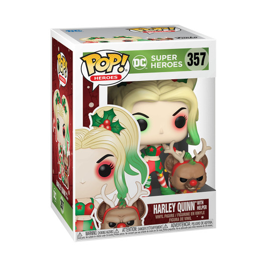 Funko Pop! Heroes: Harley Quinn with Helper #357