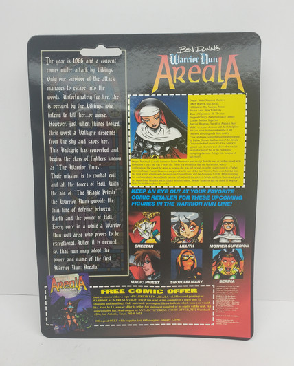Warrior Nun Areala Comic Version Action Figure