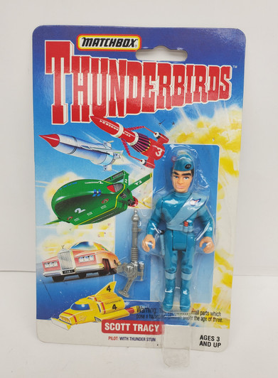 Matchbox Thunderbirds Scott Tracy action figure