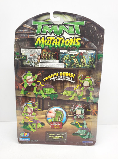 Playmates (2008) TMNT Mutations Michelangelo action figure