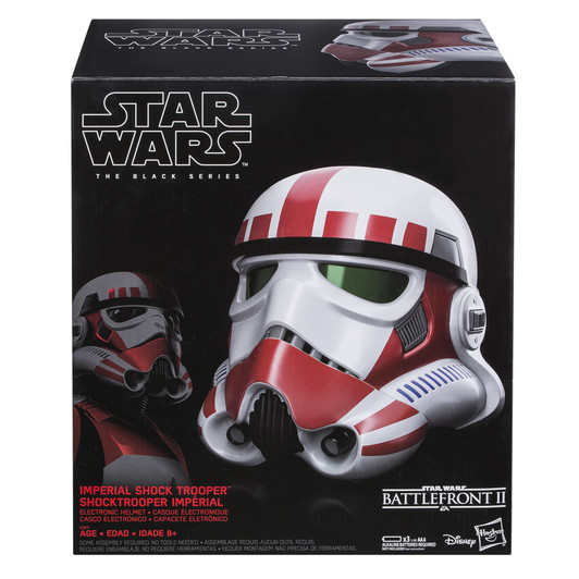 Hasbro Star Wars The Black Series Imperial Shock Trooper Electronic Helmet