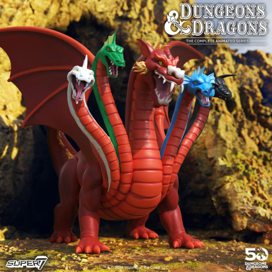 Super7 Dungeons and Dragons ULTIMATES! Vinyl - Tiamat
