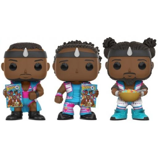 Funko Pop! WWE: The New Day Big E, Xavier Woods, Kofi (3 pack)