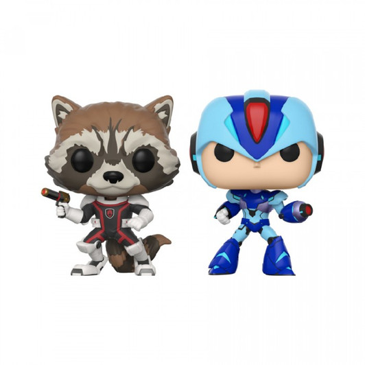 Funko Pop! Games: Marvel vs. Capcom Infinite Rocket vs. Mega Man X (2 pack)