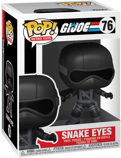 Funko Pop! Retro Toys: G.I.JOE Snake Eyes #76