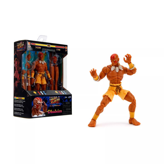 Street Fighter II 6" Dhalsim Figure