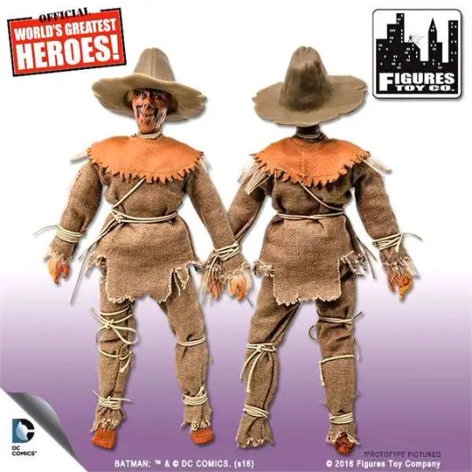 Batman 1966 TV Series Classic TV Series 4 The Scarecrow Retro Action Figure