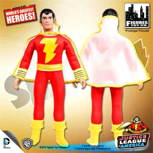 DC Justice League of America World's Greatest Heroes! Shazam! Action Figure