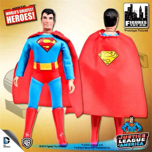 DC Justice League of America World's Greatest Heroes! Superman Action Figure