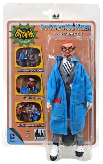 Batman 1966 TV Series Villain Variant Series Mad Hatter Retro Action Figure [The Mad Sculptor Variant]