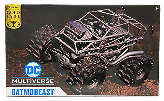 McFarlane DC Multiverse BATMOBEAST Vehicle and Batman Action Figure GOLD LABEL