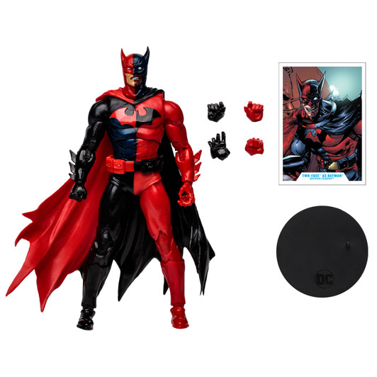 McFarlane DC Multiverse Two-Face as Batman 7" Figure