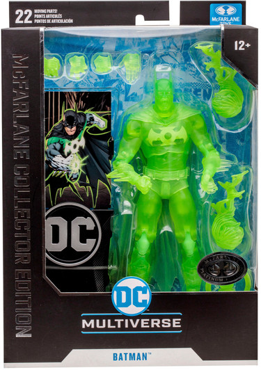 McFarlane DC Collector Edition Batman Green Lantern PLATINUM EDITION 7in Action Figure