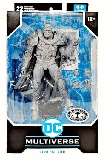 McFarlane DC Multiverse General Zod PLATINUM EDITION 7in Action Figure