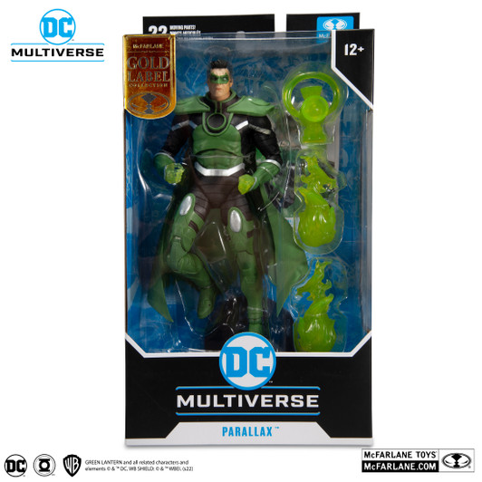 McFarlane DC Multiverse Parallax (Gold Label) Green Lantern: Emerald Twilight 7" Action Figure