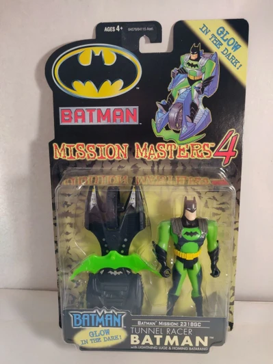 Hasbro Batman Mission Masters 4 Tunnel Racer Batman Action Figure