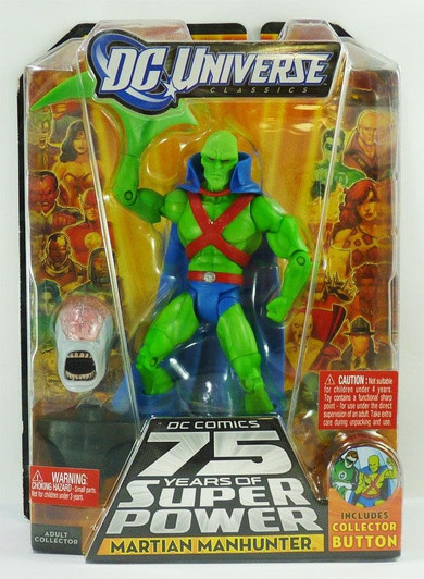 DC Universe Classics Wave 15 Martian Manhunter Action Figure #5 Collect and Connect Validus Wave