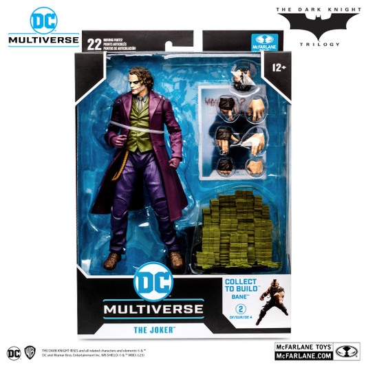 Mcfarlane DC Multiverse Dark Knight Trilogy Joker 7" Action Figure