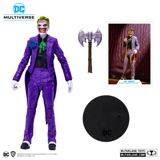 Mcfarlane DC Multiverse The Joker Death of the Family 7" action figure