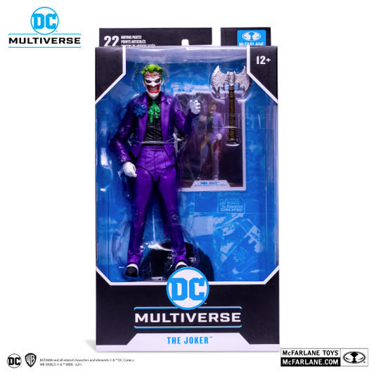 Mcfarlane DC Multiverse The Joker Death of the Family 7" action figure