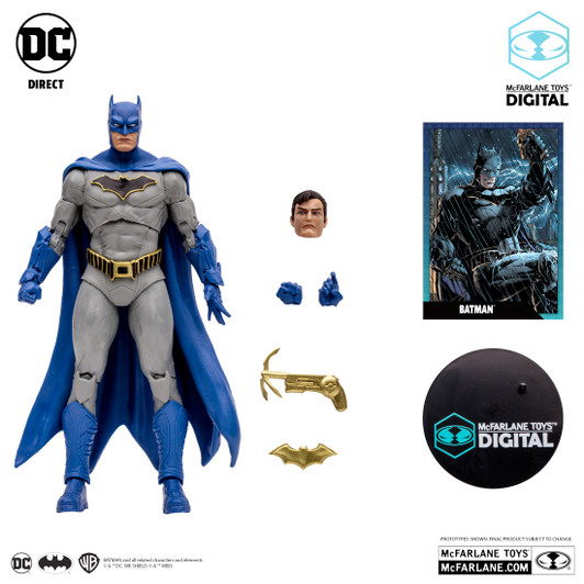 Mcfarlane Batman (DC Rebirth) with McFarlane Toys Digital Collectible 7" Action Figure